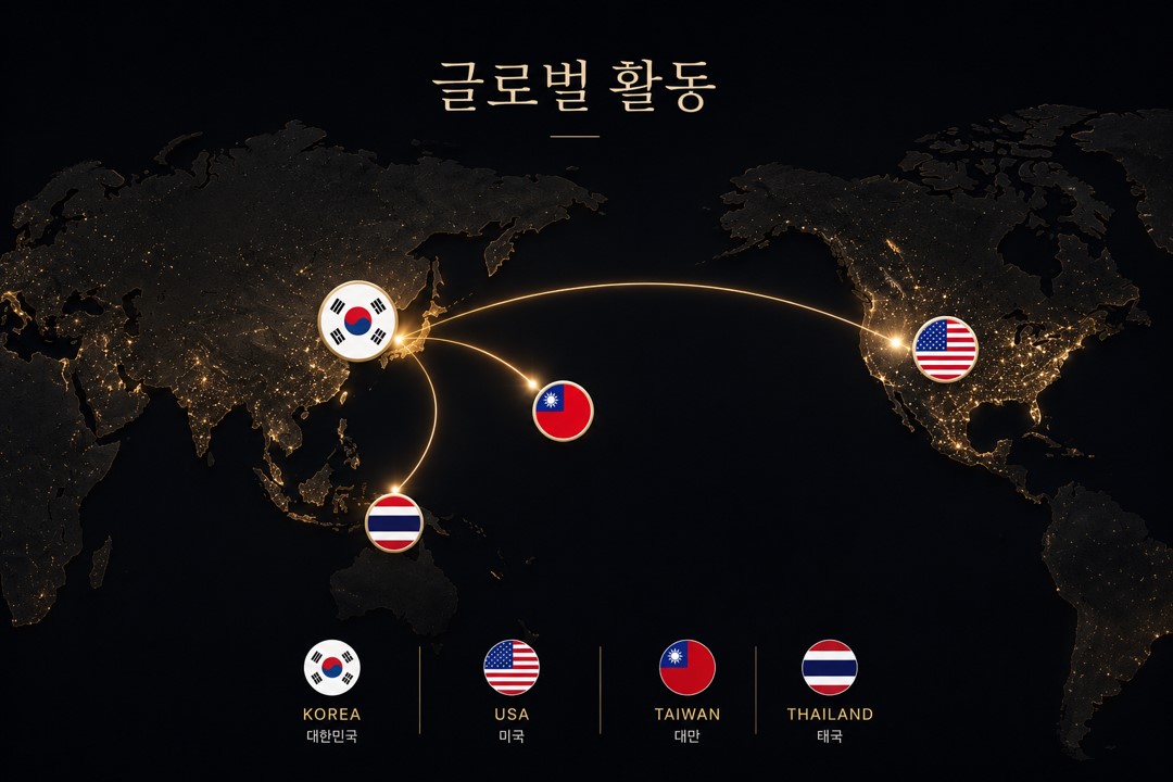 한국무끔머리협회 글로벌 활동